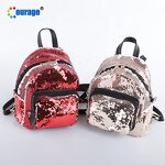 Sequin Backpack Manufacturer - OEM/ODM Custom Sublimation Printing Women PU Mini Mermaid Sequin Backpack