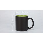 Magic Mug Factory - OEM/ODM Custom 11oz Colorful Inner Heat Blank Color Changing Ceramic Mug
