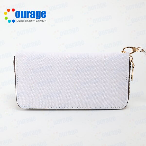 Sublimation Wallet Factory - OEM/ODM Custom Printing Zipper Long Sublimation Wallet Blank
