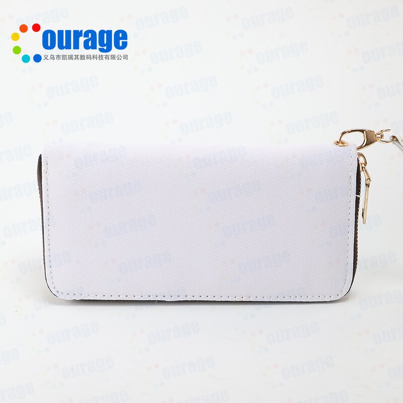 Sublimation Wallet Factory - OEM/ODM Custom Printing Zipper Long Sublimation Wallet Blank