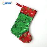 Sequin Christmas Stocking Manufacturer - OEM/ODM Custom Hot Selling Sequin Stocking for Sublimation