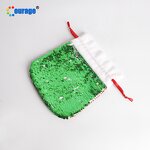 Christmas Gift Bag Manufacturer - OEM/ODM Custom Cheap Sequin Drawstring Sublimation Bag