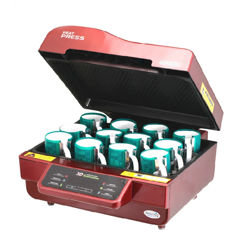 3D Heat Press Machine Factory - OEM/ODM Custom 3D Phone Case Mug Thermal Transfer Vacuum Sublimation Press