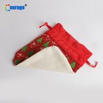 Drawstring Bag Blank Factory - OEM/ODM Custom Wholesale Sublimation Christmas Tree Storage Bag