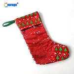 Sequin Christmas Stocking Manufacturer - OEM/ODM Custom Hot Selling Sequin Stocking for Sublimation