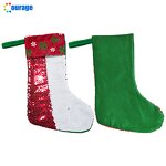 Christmas Stocking Factory - OEM/ODM Custom Sublimation Sequin Christmas Stocking Decoration