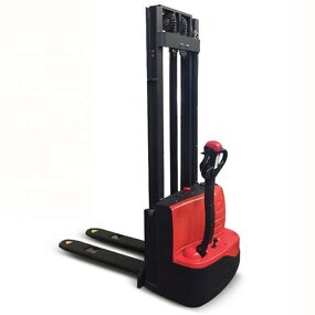 Electric Pallet Stacker Factory - OEM/ODM Custom ELES-12J 15J Full Electric Pallet Stacker Adjustable Legs