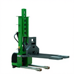 Electric Stacker Factory - OEM/ODM Custom Multi-functional Self-lifting Stacker 1.5 Ton 3M