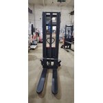 Semi Electric Pallet Stacker Factory - OEM/ODM Custom 1Ton 1.5 Ton 2 Ton Semi Electric Pallet Stacker 1.6m~3.5m