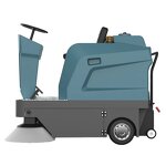 Ride on Floor Sweeper Factory - OEM/ODM Custom M1250 Ride on Floor Street Cleaning Sweeping Machine Sweeper Machine