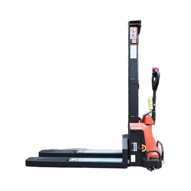 Electric Stacker Factory - OEM/ODM Custom 1300KG 1500KG Self Loading Portable Forklift Electric Stacker