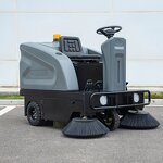 Electric Floor Sweeper Factory - OEM/ODM Custom M1900 Industrial Ride on Electric Floor Sweeper Automatic Road Street