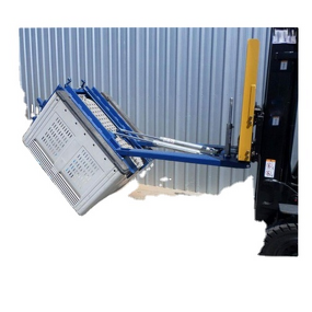 Forklift Bin Tipper Manufacturer - OEM/ODM Custom 1Ton Forklift Attachment Forklift Bin Tipper Fork Size 1100mm-1200mm