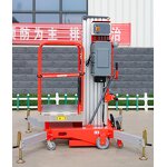 Semi Electric Scissor Lift Manufacturer - OEM/ODM Custom 150kgs Semi Electric Scissor Lift Platform Aluminum Electric