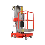 Semi Electric Scissor Lift Manufacturer - OEM/ODM Custom 150kgs Semi Electric Scissor Lift Platform Aluminum Electric