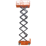 Electromotion Scissor Lift Factory - OEM/ODM Custom FSJY6 FSJY8 Electromotion Scissor Lift 6M 8M 300kg Battery Powered