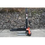 Electric Stacker Factory - OEM/ODM Custom 1300KG 1500KG Self Loading Portable Forklift Electric Stacker