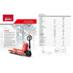 Semi Electric Warehouse Truck Manufacturer - OEM/ODM Custom 2000kg Semi Electric Warehouse Truck Pallet Truck