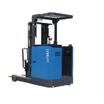 Electric Reach Truck Manufacturer - OEM/ODM Custom 2 Ton 6M 8M Stand on Electric Reach Truck Narrow Aisle