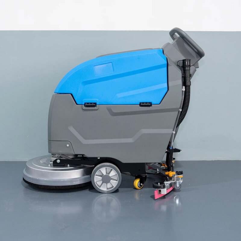 Electric Sweeper Scrubber Manufacturer - OEM/ODM Custom Electric Walk Behind Floor Sweeper & Scrubber 24V Battery