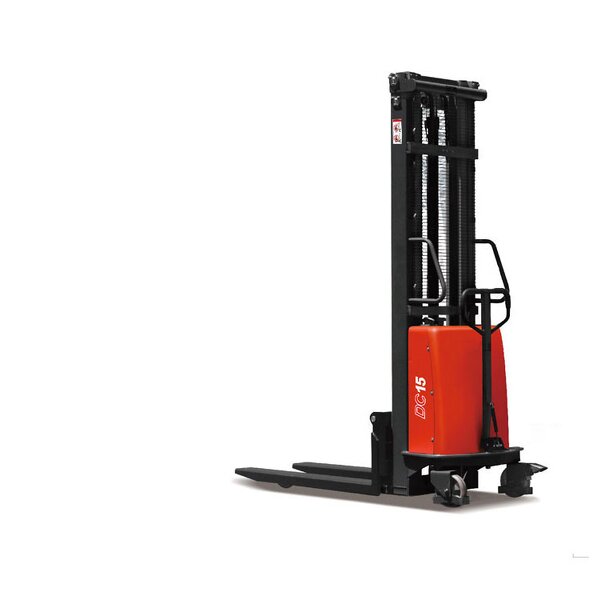 Semi Electric Pallet Stacker Factory - OEM/ODM Custom 1Ton 1.5 Ton 2 Ton Semi Electric Pallet Stacker 1.6m~3.5m
