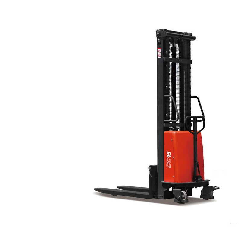 Semi Electric Pallet Stacker Factory - OEM/ODM Custom 1Ton 1.5 Ton 2 Ton Semi Electric Pallet Stacker 1.6m~3.5m