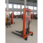 Manual Stacker Manufacturer - OEM/ODM Custom 1t 3t Manual Stacker 1.6m Lift Mini Stacker Single Mast