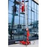 Semi Electric Scissor Lift Manufacturer - OEM/ODM Custom 150kgs Semi Electric Scissor Lift Platform Aluminum Electric