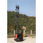 Electric Forklift Truck Manufacturer - OEM/ODM Custom CQD15S 1.5T 11m 13m Stand up Electric Reach Truck Wireless Camera