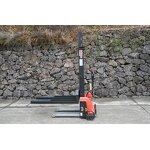 Electric Stacker Factory - OEM/ODM Custom 1300KG 1500KG Self Loading Portable Forklift Electric Stacker