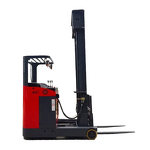 Electric Reach Truck Manufacturer - OEM/ODM Custom 2 Ton 6M 8M Stand on Electric Reach Truck Narrow Aisle