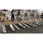 Galvanized Hand Pallet Truck Manufacturer - OEM/ODM Custom 3000kg 3TON Galvanized Hand Pallet Truck 2500kg Manual