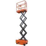 Scissor Elevated Work Platform Factory - OEM/ODM Custom 300 KG Self Propelled Scissor Elevated Work Platform Electric
