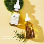 自有品牌有机快速荷荷巴种子头发生长油抗脱发滋补品天然迷迭香油头发生长的男性和女性