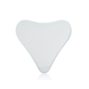 Reusable Transparent Silicone Eye Chest Patch Moisturizing Anti-Wrinkle Eye Pad in Heart Shape Washable Sheet