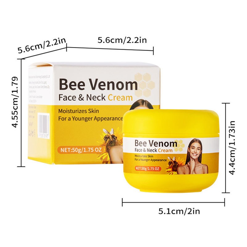 Wholesale Bee Venom Hydrating Smoothing Brightening Deep Moisturizing Wrinkle Skin Tender Lifting Cream