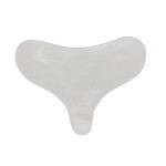 Reusable Transparent Silicone Eye Chest Patch Moisturizing Anti-Wrinkle Eye Pad in Heart Shape Washable Sheet