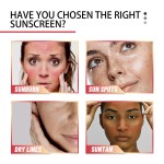 Private Labeling Natural Face Sunscreen Stick SPF 50 Sunscreen Cream  Black Girl Sunscreen Vitamin C Niacinamide Sun Block