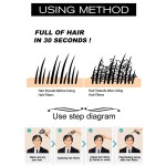 私人标签日本有机角蛋白头发纤维喷雾粉末生物蛋白头发错觉真正的头发建设纤维的男人