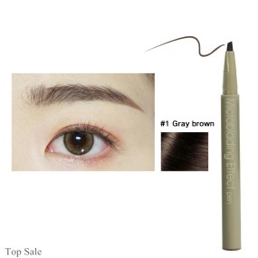 Private Label Mineral Waterproof Long-lasting 3D Liquid Soft Semi Permanent Microblading Eyebrow Pencil & Pen with 3 Colors
