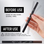 私人品牌防水双提示眉笔双头持久眼线汗防眉毛轮廓笔