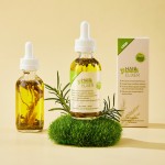 自有品牌有机草药迷迭香油头发生长治疗天然印度摩洛哥坚果头发精华油
