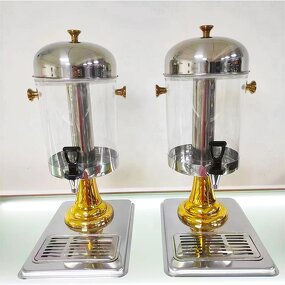 Water Juice Dispenser Factory - OEM/ODM Custom 201 Stainless Steel Thermal Hot Cold Water Juice Dispenser