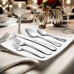 Golden Spoon Set Factory - OEM/ODM Custom Golden Spoon Set Kitchen Utensils Hot Pot Soup Ladle Stainless Steel