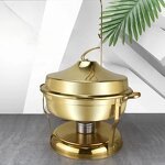 Chafing Dish Factory - OEM/ODM Custom Luxury Restaurant Buffet Set Stainless Steel Food Warmer Custom Gold