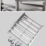 Chafing Dish Manufacturer - OEM/ODM Custom Luxury Gold Silver Electric Stainless Steel Chafing Dish Square Glass Lid