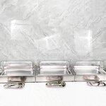 Catering Display Stand Manufacturer - OEM/ODM Custom Wholesale 3 Tier Ceramic Food Display Stand Catering Buffet Risers