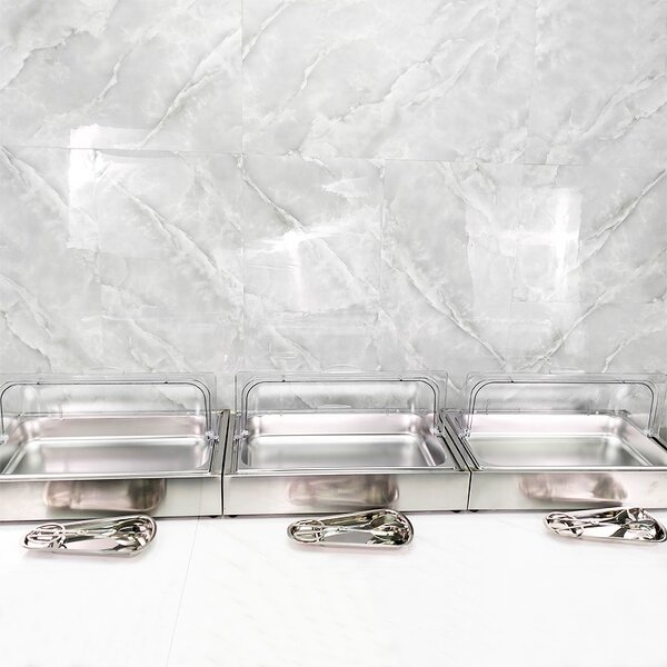 Catering Display Stand Manufacturer - OEM/ODM Custom Wholesale 3 Tier Ceramic Food Display Stand Catering Buffet Risers