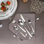 Flatware Utensils Set Manufacturer - OEM/ODM Custom 20pcs Heavy Duty Stainless Steel Flatware Utensils Sustainable Cutlery
