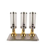 Beer Juice Tower Factory - OEM/ODM Custom New Hotel Bar Equipment Silver 3 Litres Beer Juice Tower